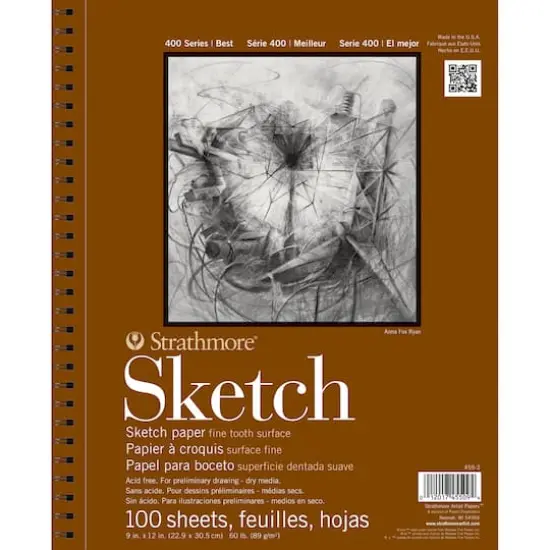 Strathmore&reg; 400 Series Sketch Paper Pad {1}