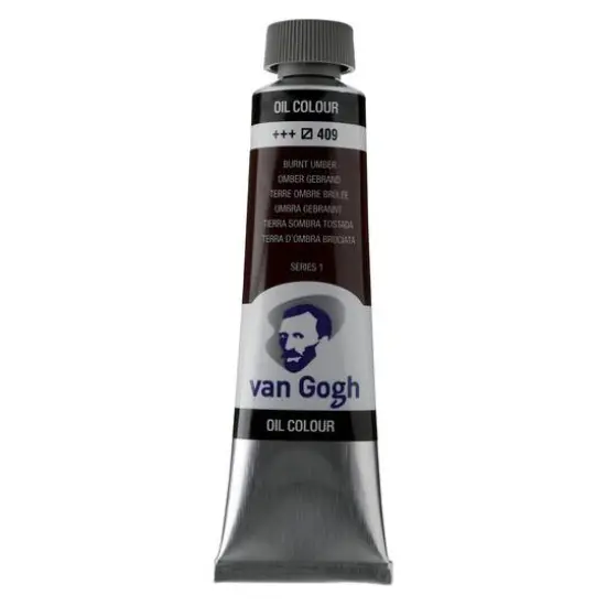 Van Gogh Oil Colour, 40mL 409 Burnt Umber {1}