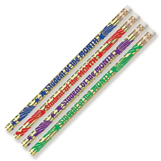Student of the Month Assorted Colors Pencils, 12 Dozen {1}