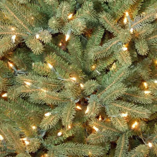 9 Ft. Pre-Lit Feel Real&reg; Jersey Frasier Fir Pencil Slim Artificial Christmas Tree, Clear Lights {3}