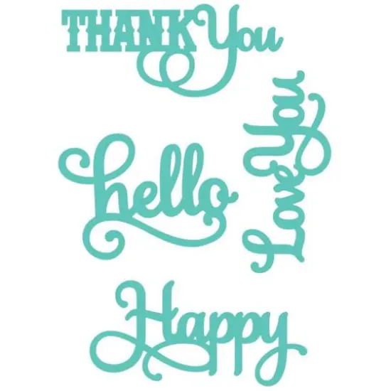 Cuttlebug&reg; Everyday Sentiments Die Set {1}