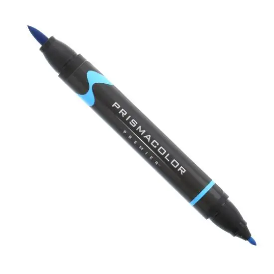 Prismacolor&reg; Premier&reg; Brush/Fine Art Marker, Greens/Blues PB 39 True Blue {1}