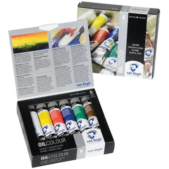 Royal Talens Van Gogh Oil 6 Color Set {4}