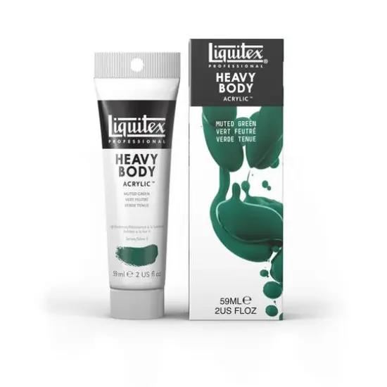 Liquitex&reg; Heavy Body Acrylic Paint Special Release Muted Collection, 2oz. Muted Green {4}