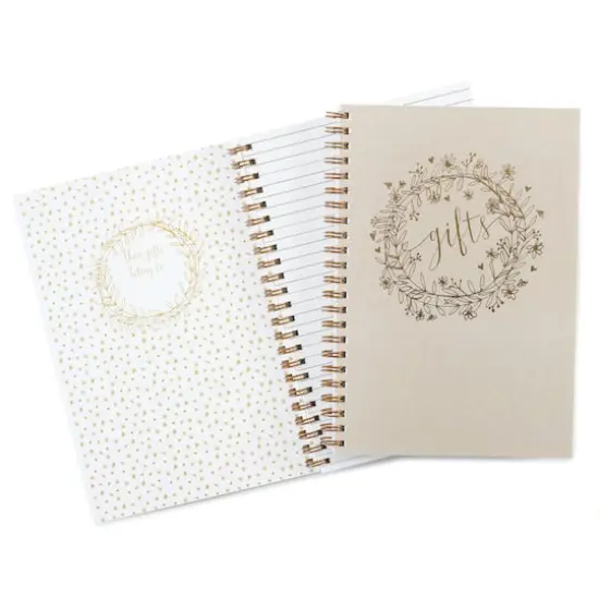 Hortense B. Hewitt Co. Gift Record Book, Whimsical Frame {1}