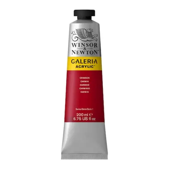 Winsor & Newton&trade; Galeria Acrylic&trade;, 200mL Crimson {1}