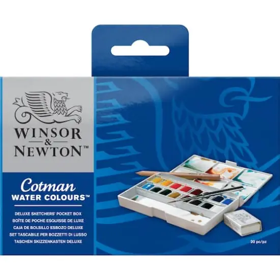 Winsor & Newton&reg; Cotman&reg; Watercolor Deluxe Sketchers Pocket Box {1}