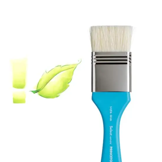 Princeton&trade; Select&trade; Artiste Series 3750 Bristle Short Handle Bright Brush {5}