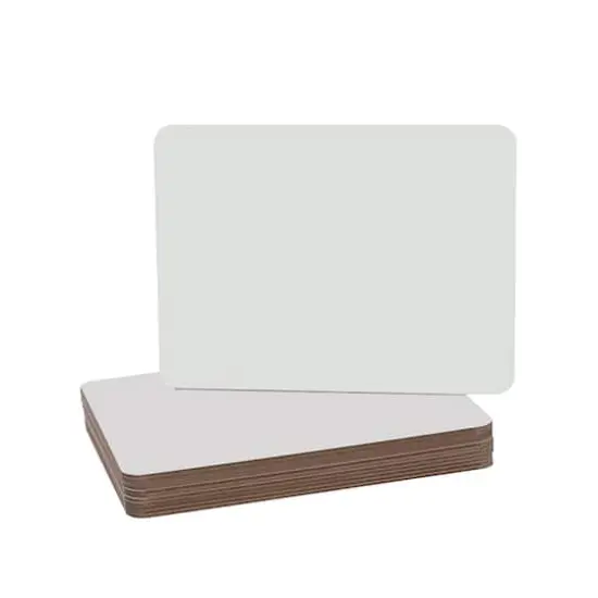 9.5" x 12" Dry Erase Board, 12 Pack {1}