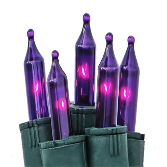 50ct. Purple Perm-O-Snap Mini String Lights {5}