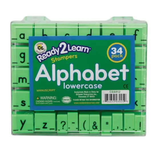 Ready2Learn™ 1" Manuscript Alphabet Stamps, Lowercase, 34/Pack {1}