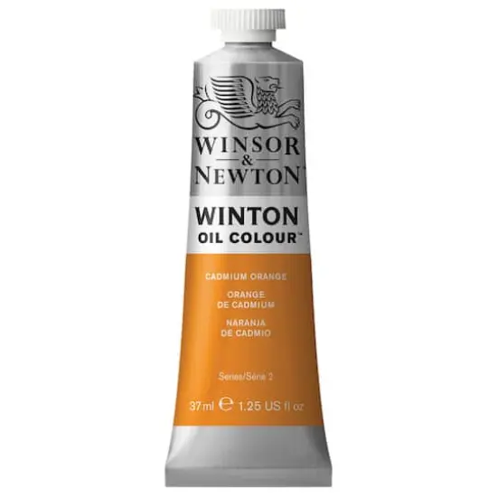 Winsor & Newton&reg; 1.25oz. Winton Oil Colour&trade; Tube Cadmium Orange {1}
