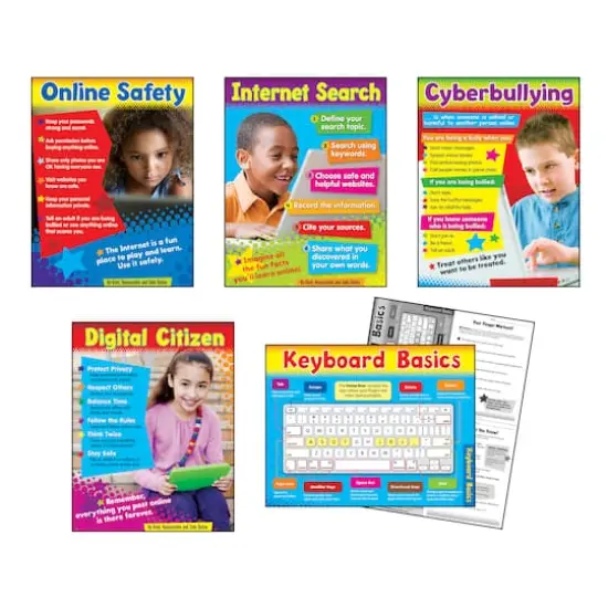 Technology Primary Learning Charts Combo Pack, Set of 5 {3}