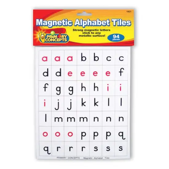 Magnetic Alphabet Tiles {1}