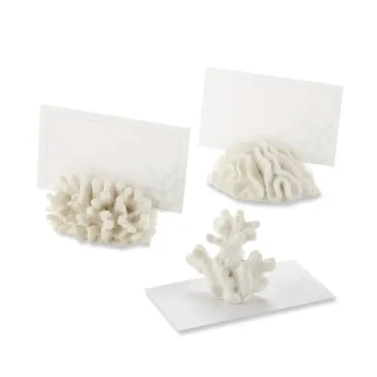 Kate Aspen® "Seven Seas" Coral Place Card/Photo Holder, 6ct. {1}