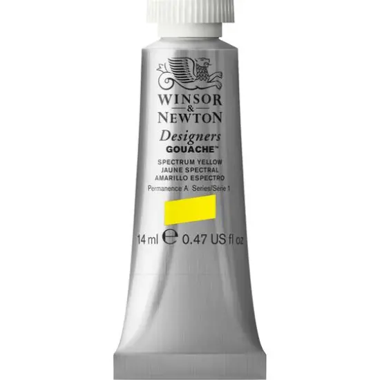 Winsor & Newton&reg; Designers Gouache Spectrum Yellow {1}