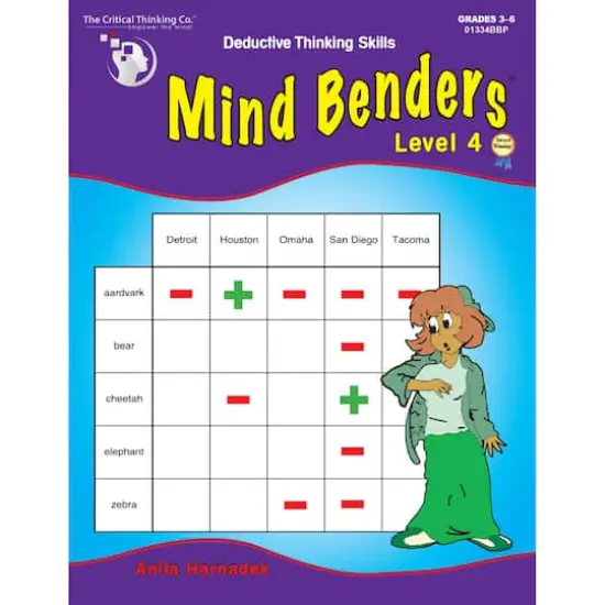 The Critical Thinking Co.&trade; Mind Benders&reg; Level 4, Grades 3-6 {1}