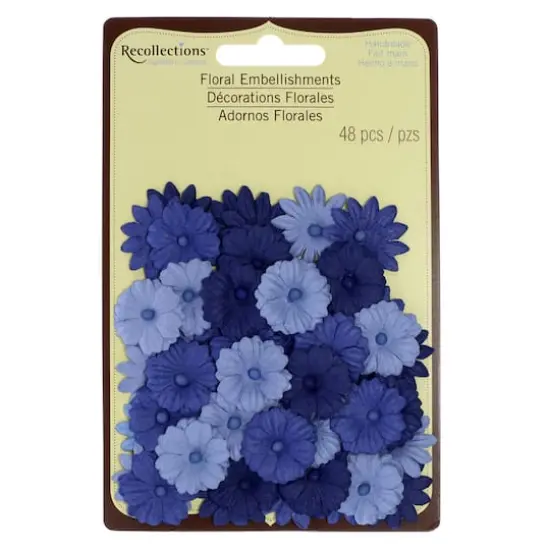 Blue Button Daisy Stickers by Recollections&trade; {1}