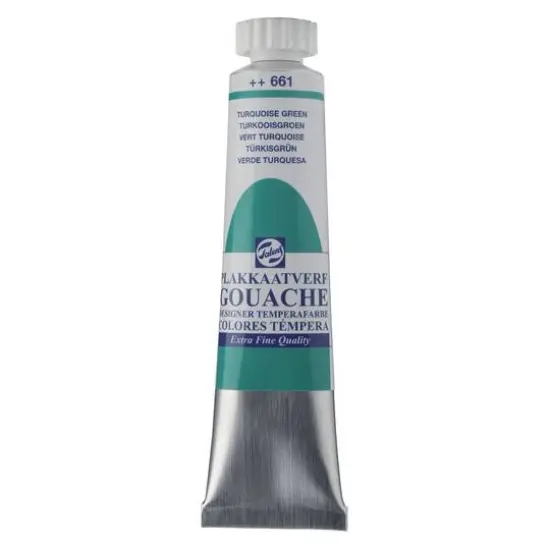 Royal Talens Extra Fine Quality Gouache, 20mL 661 Turquoise Green {1}