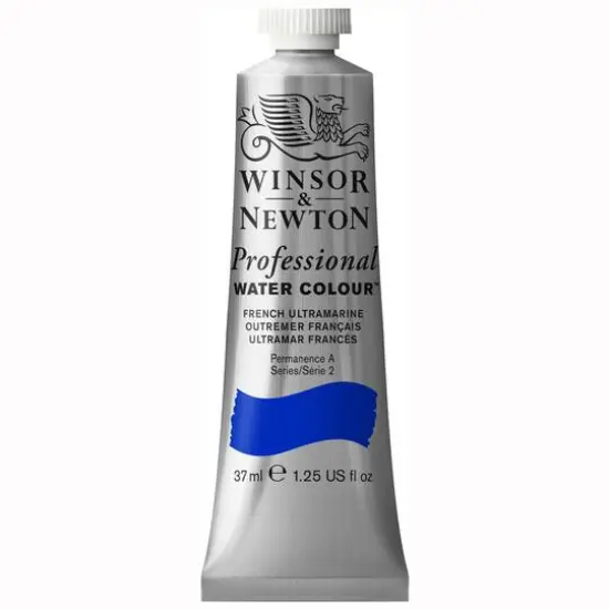Winsor & Newton® Professional Water Colour™ Paint Tube, 37mL French Ultramarine {1}