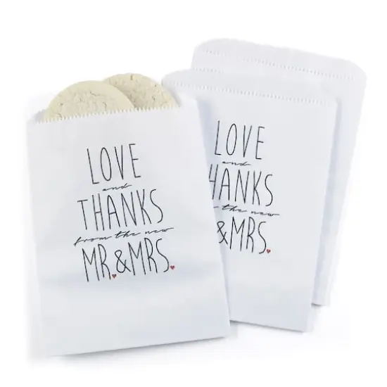 Hortense B. Hewitt Co. Treat Bags, Newlywed Mr. & Mrs. {1}