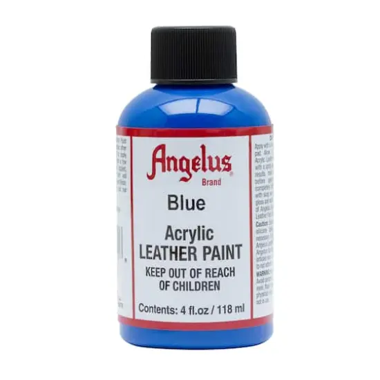 Angelus&reg; Acrylic Leather Paint, 4oz. Blue {1}