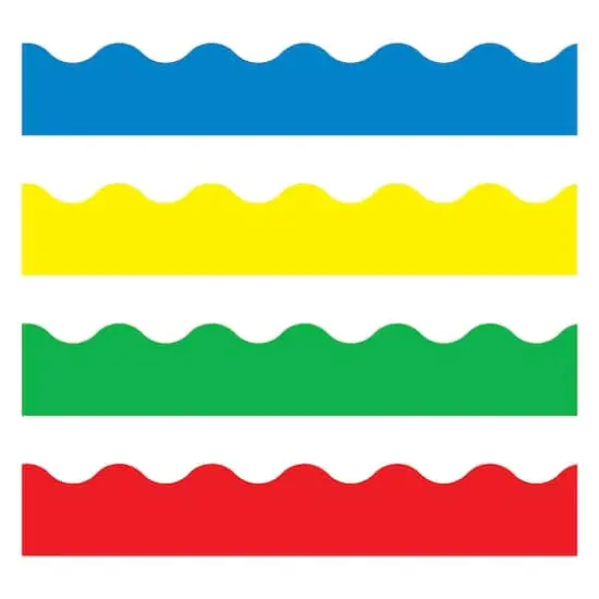 Terrific Trimmers&reg; Primary Color Borders, 156ft. {1}