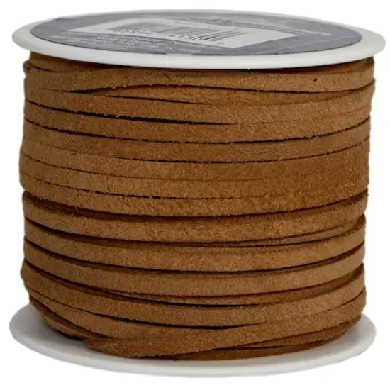 Suede Leather Lace by ArtMinds&trade; Tan {4}