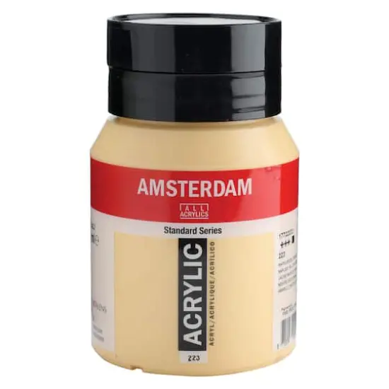 Amsterdam 500mL Standard Series Acrylic Paint 270 Naples Yellow Deep {1}