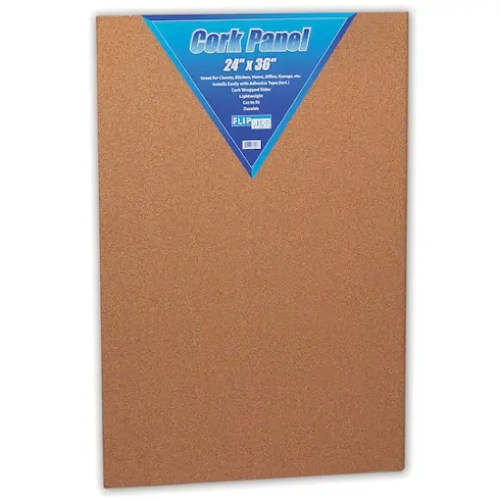 Cork Panel, 24" x 36" {1}