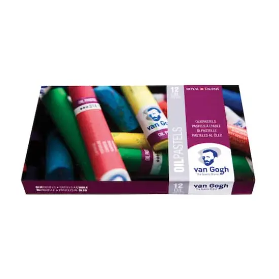Royal Talens Van Gogh Oil Pastel 12 Color Set {1}