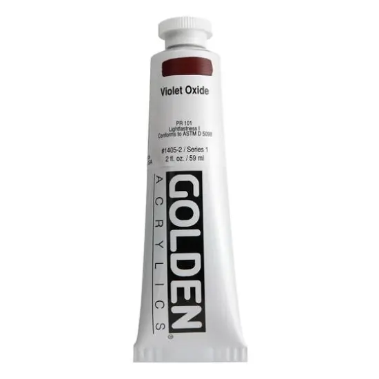 Golden&reg; 2oz. Heavy Body Acrylic Paint Violet Oxide {1}
