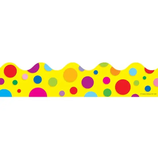 Carson Dellosa Education&reg; Rainbow Scalloped Border Set, 156ft. {4}