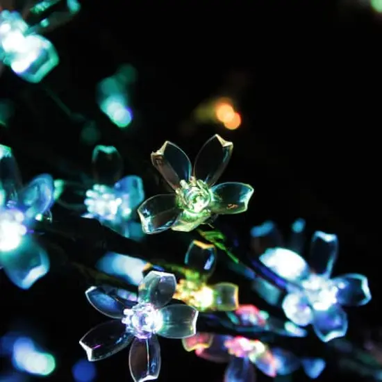 8ft LED Lighted Cherry Blossom Tree With Multicolor Changing Lights {3}