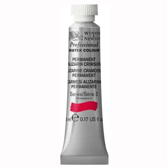 Winsor & Newton&reg; Professional Water Colour&trade; Paint, 5mL Permanent Alizarin Crimson {1}