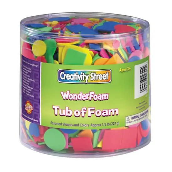 Creativity Street&reg; WonderFoam&reg; Tub of Foam Shapes {1}