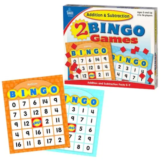 Carson-Dellosa&trade; Addition & Subtraction Bingo {3}