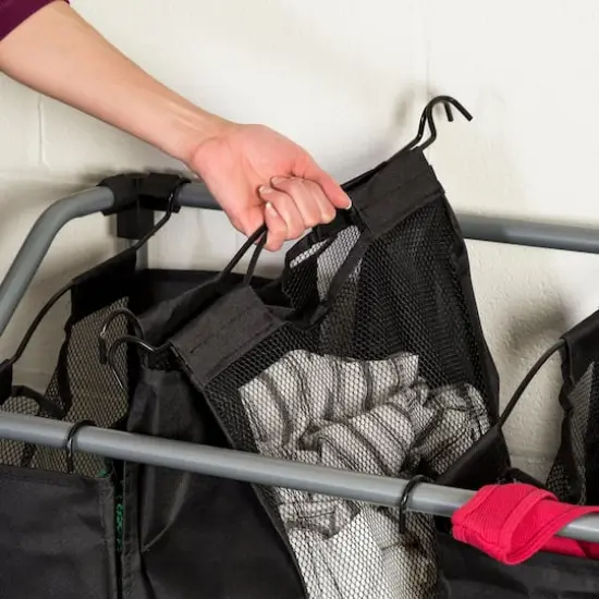 Honey Can Do Deluxe Quad Laundry Sorter with Mesh Bags {6}