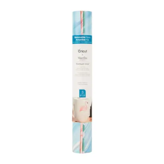 Cricut&reg; Martha Stewart Patterned Premium Vinyl&trade; Collection, Marble {3}