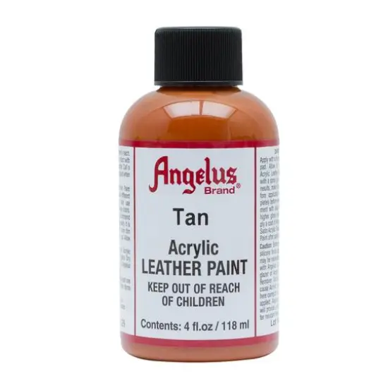 Angelus&reg; Acrylic Leather Paint, 4oz. Camel Tan {1}
