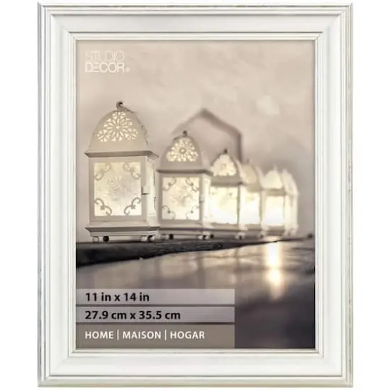 Home 11" x 14" Vintage Silver Frame by Studio D&eacute;cor&reg; {1}