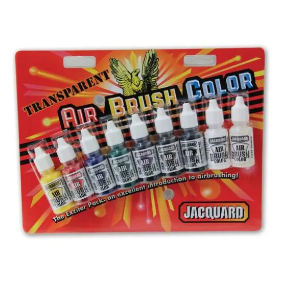 Jacquard Airbrush Transparent, 9-Color Set {1}