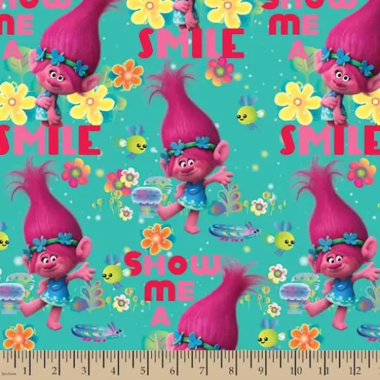 Trolls Poppy True Colors Are Beautiful Quilting Cotton Fabric {3}