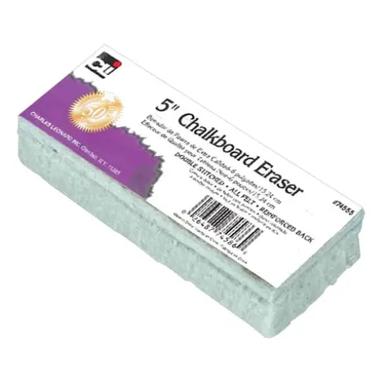 5" Standard Chalkboard Eraser, Pack of 12 {1}