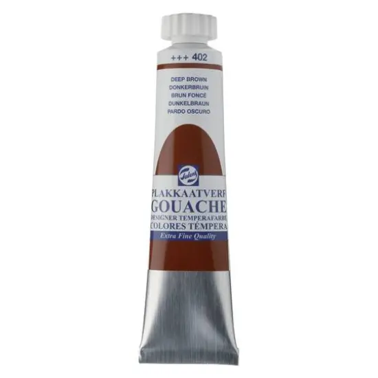 Royal Talens Extra Fine Quality Gouache, 20mL 402 Deep Brown {1}