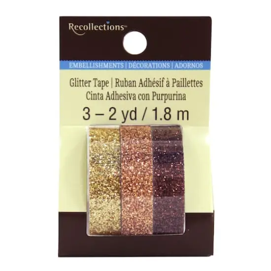 Gold Glitter Tape by Recollections&trade; {1}