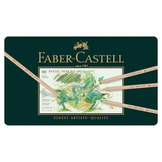 Faber-Castell&reg; PITT&reg; Pastel Pencil 60 Color Tin Set {1}