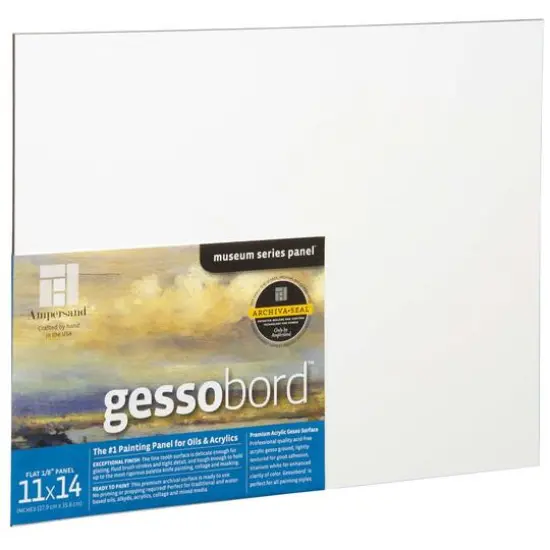 Ampersand&trade; Gessobord&trade; Flat 1/8" Panel {1}