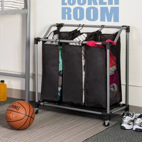 Honey Can Do Elite Triple Laundry Sorter {4}