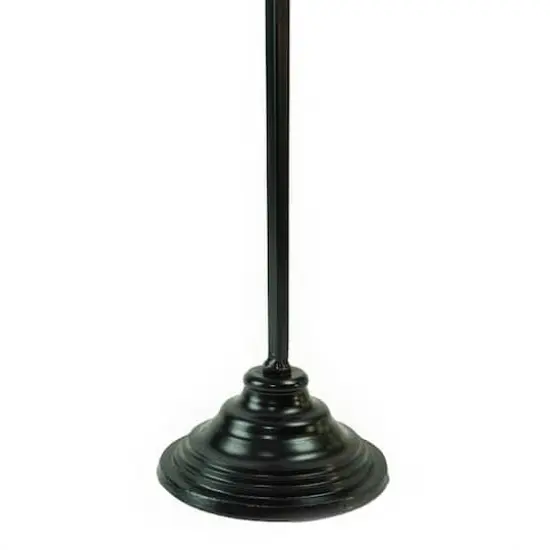 30" Decorative Black Metal Wreath Stand {3}